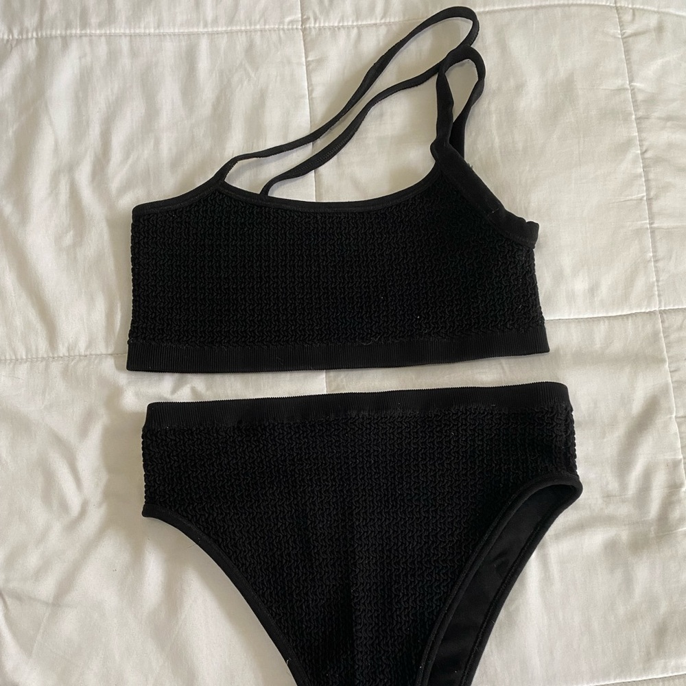 Urban outfitter black bikini set